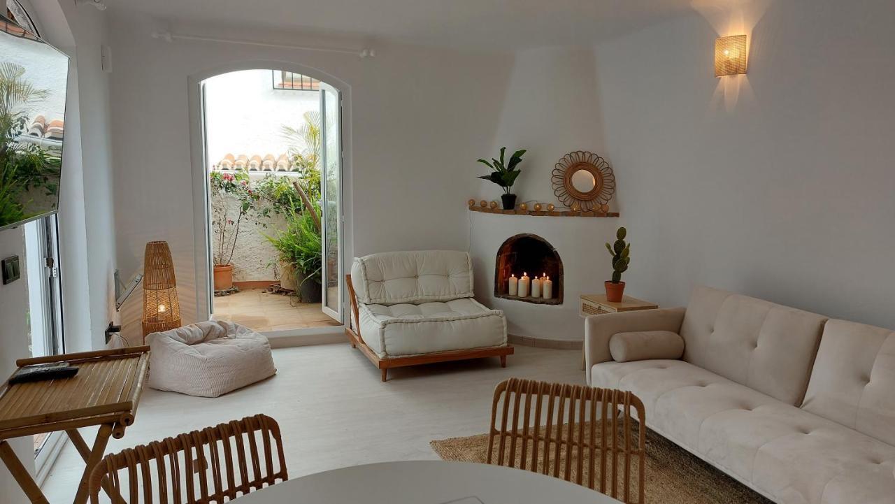 New Boho Home With Balcony, Private Garden And Communal Pool Nerja Exterior foto