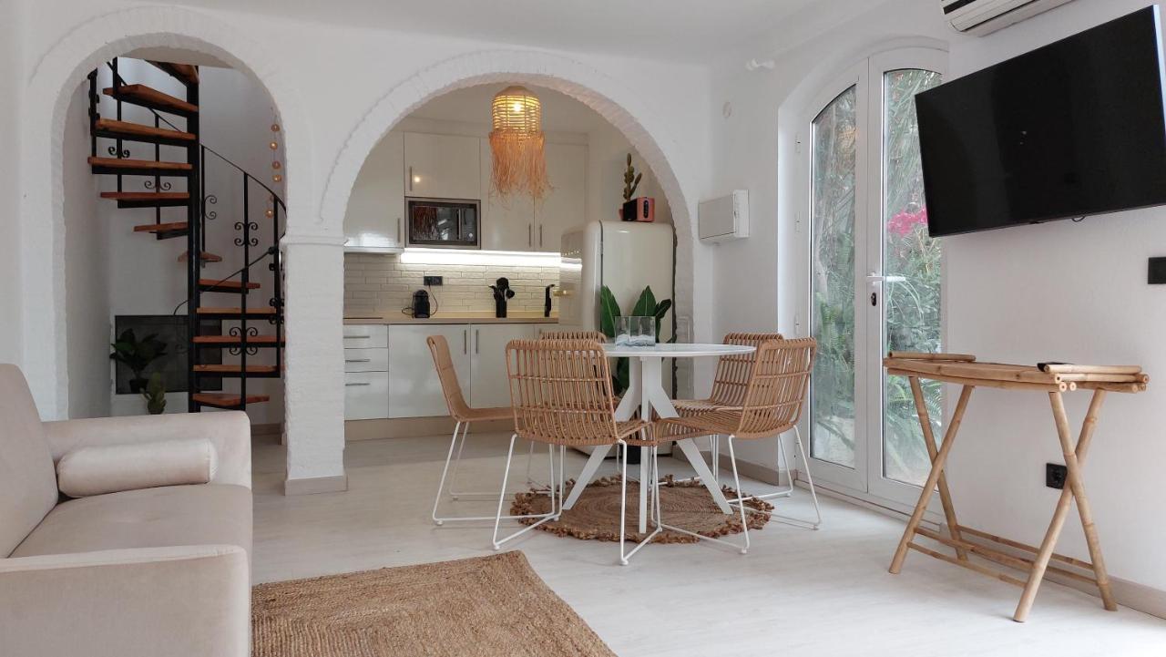 New Boho Home With Balcony, Private Garden And Communal Pool Nerja Exterior foto