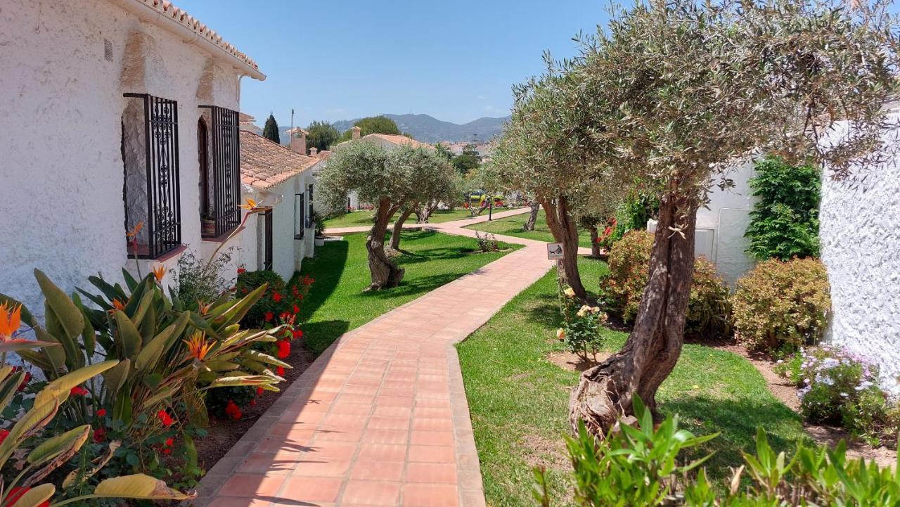 New Boho Home With Balcony, Private Garden And Communal Pool Nerja Exterior foto